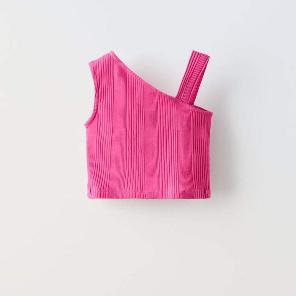 ZARA KIDS ASSYMETRIC TOP